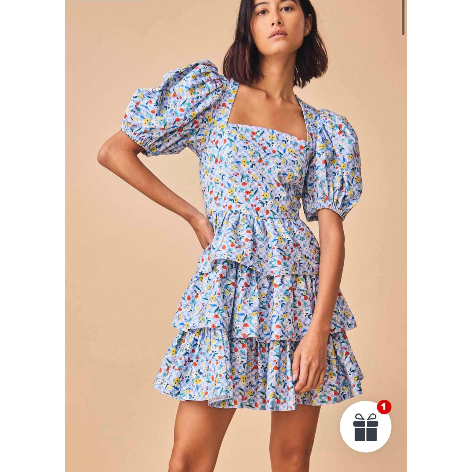 Hunter Bell Porter Floral Dress Nwt Size 4